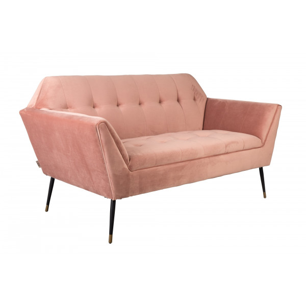 Kate sofa pink clay