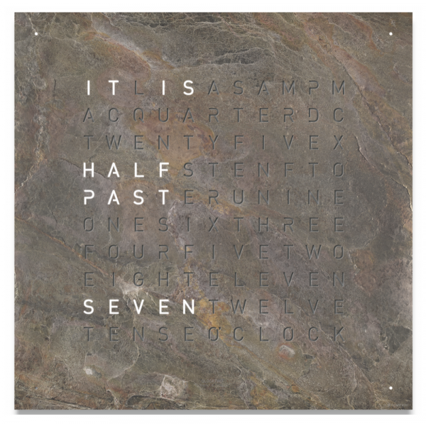 Qlocktwo Earth 45 Creator’s Edition Glintscape 