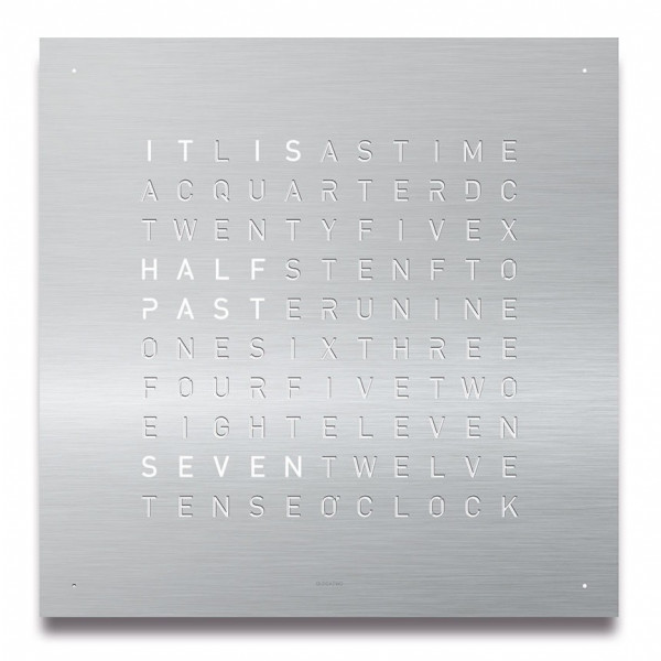 Qlocktwo Classic Stainless Steel 