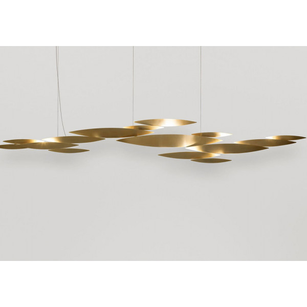 I Lucci Argentati XLarge linear chandelier