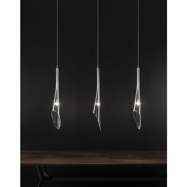 Calle 3 Linear multi light pendant