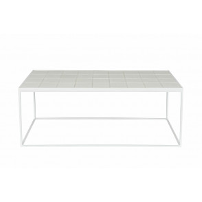 Glazed coffee table white