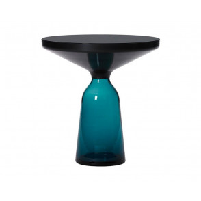 Bell side table black metal  