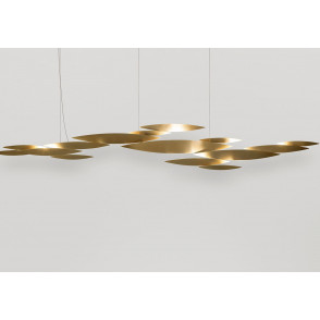 I Lucci Argentati Small linear chandelier