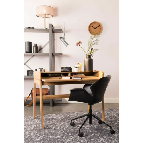 Nikki All Black office chair