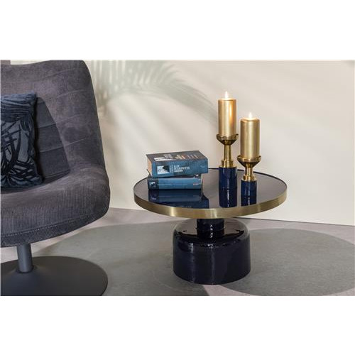 Glam salontafel blauw 