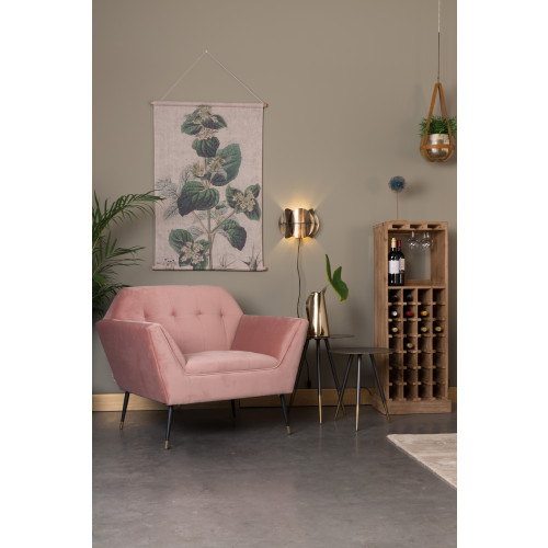 Kate lounge chair pink