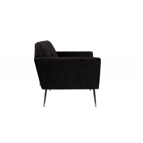 Kate lounge chair black
