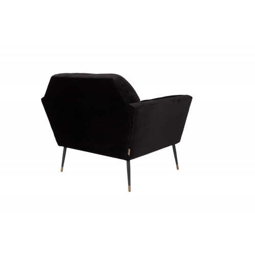 Kate lounge chair black