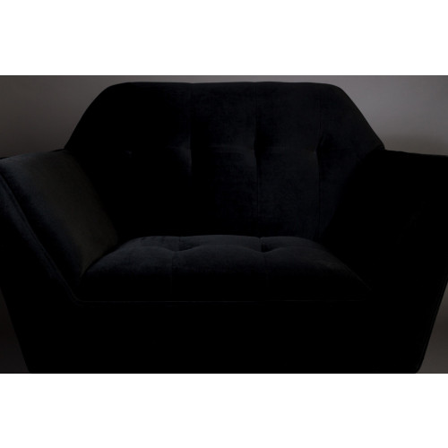 Kate lounge chair black