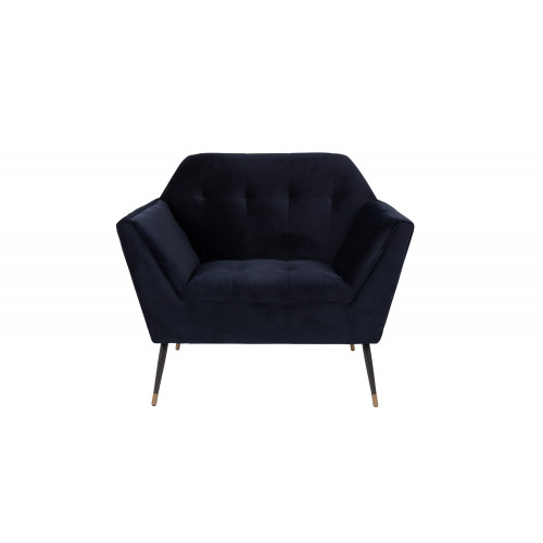 Kate lounge chair deep blue