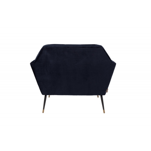 Kate lounge chair deep blue