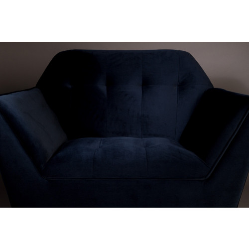 Kate lounge chair deep blue