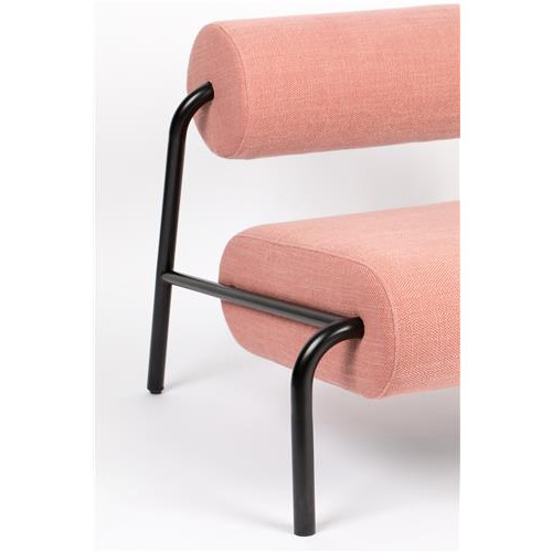 Lekima lounge chair roze 