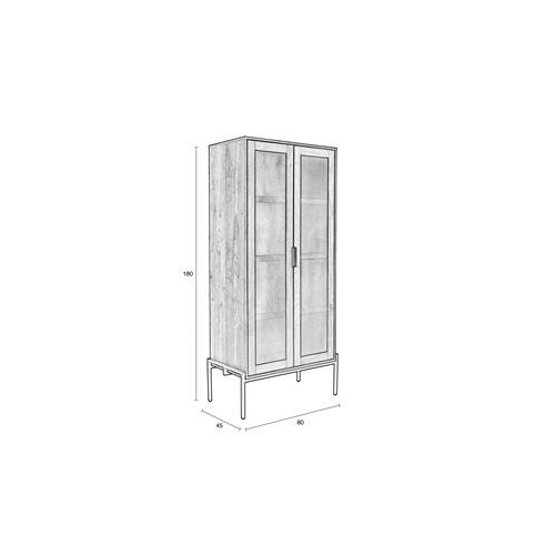 Hardy kast eiken 