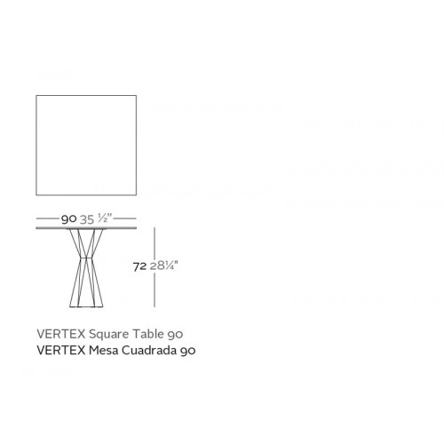 Vondom_Vertex_Square_Table_Puur_Design