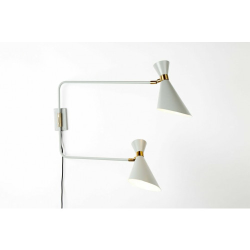 Shady wall double wandlamp