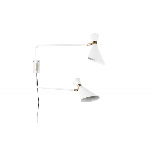 Shady wall double wandlamp