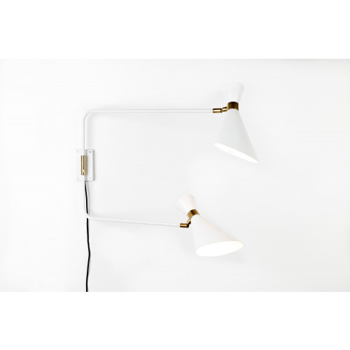 Shady wall double wandlamp