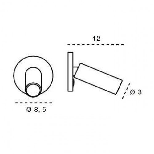 Jerry wandspot inbouw