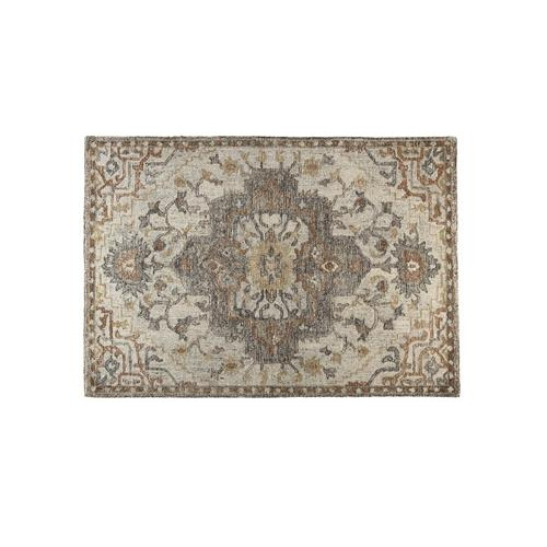 Amori carpet 200x300 grey/brick 