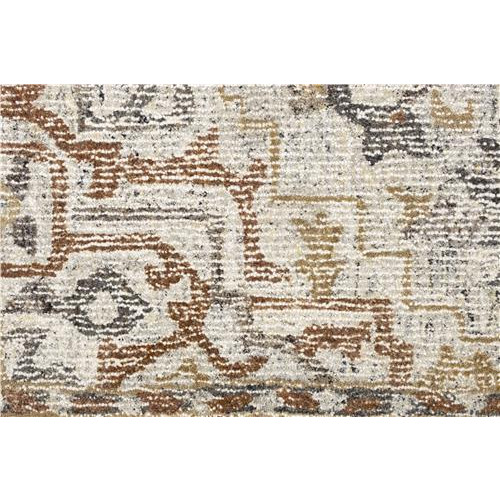 Amori carpet 200x300 grey/brick 