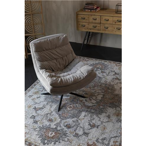 Amori carpet 200x300 grey/brick 