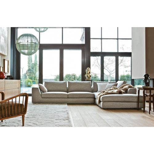 Ralph 3-zits hoekbank met chaise longue 