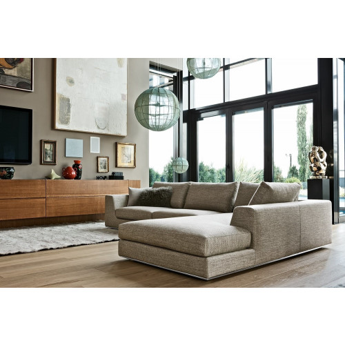 Ralph 3-zits hoekbank met chaise longue 