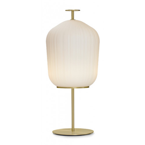 Plissée vloerlamp 