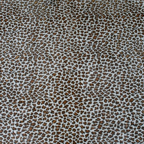 Printed cow hide