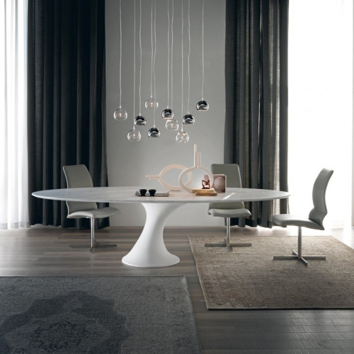 staan Blanco Maak een bed Reef eettafel Cattelan Italia - PUUR Design & Interieur