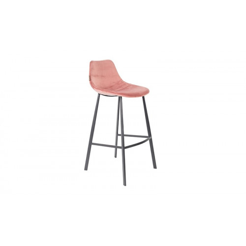 Franky bar stool Velvet