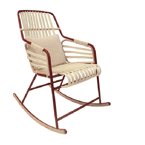 Raphia Rocking Chair