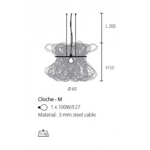 Cloche hanglamp