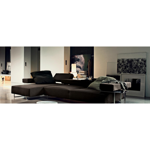 Loft bank met chaise longue