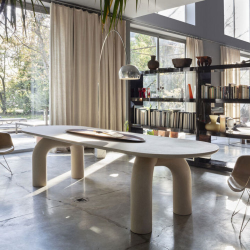 Elephante Round Concrete