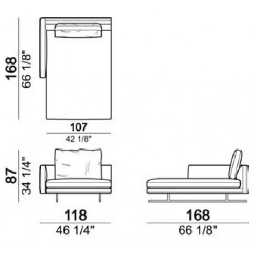 Morrison chaise longue