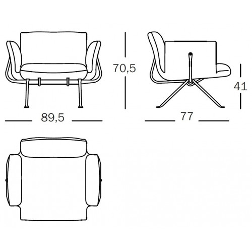 Officina lounge chair