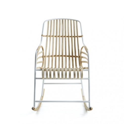 Raphia Rocking Chair