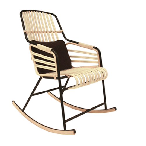 Raphia Rocking Chair