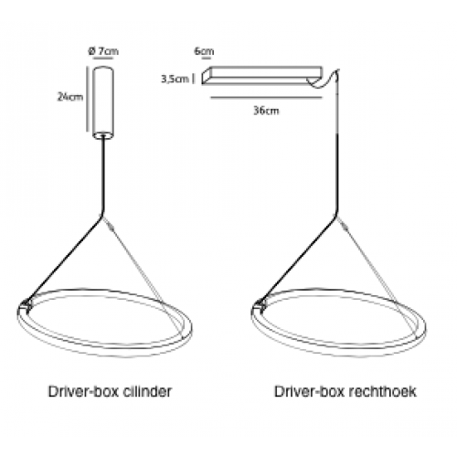 Ace suspension lamp circle 