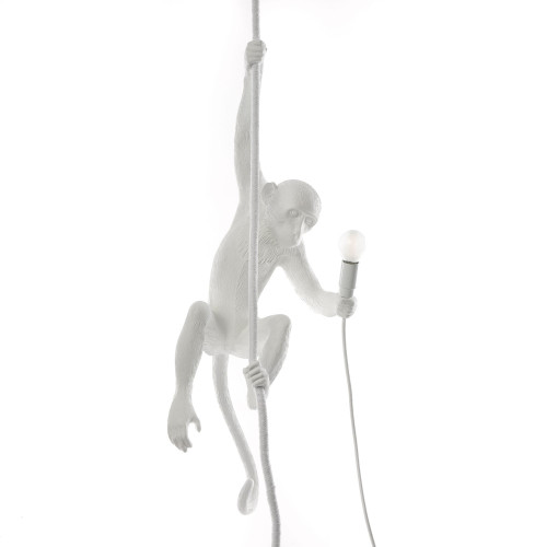 oplichterij micro vergaan Monkey hangen aan touw lamp Seletti