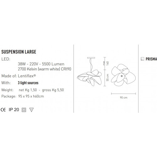 Slamp_Étoile_Suspension_large_Puur_Design