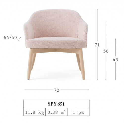 Spy 651 loungestoel