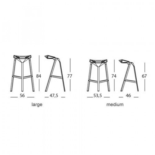 Stool_one van Magis