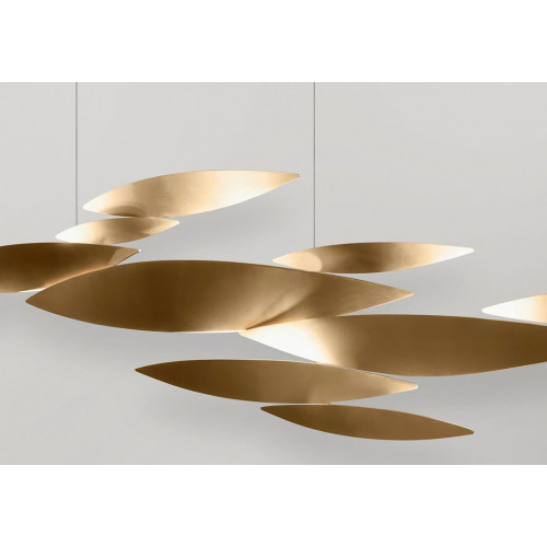 I Lucci Argentati XLarge linear chandelier