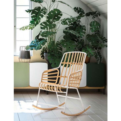 Raphia Rocking Chair