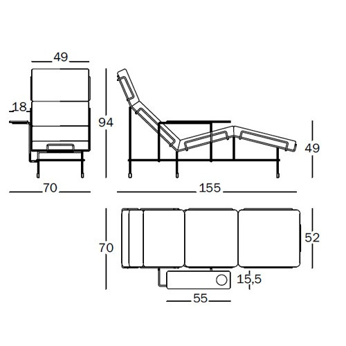 Traffic Chaise Longue