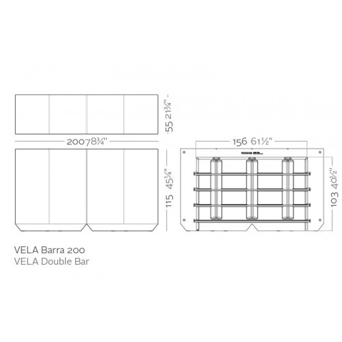 Vondom_Vela_Double_Counter_Bar_Puur_Design